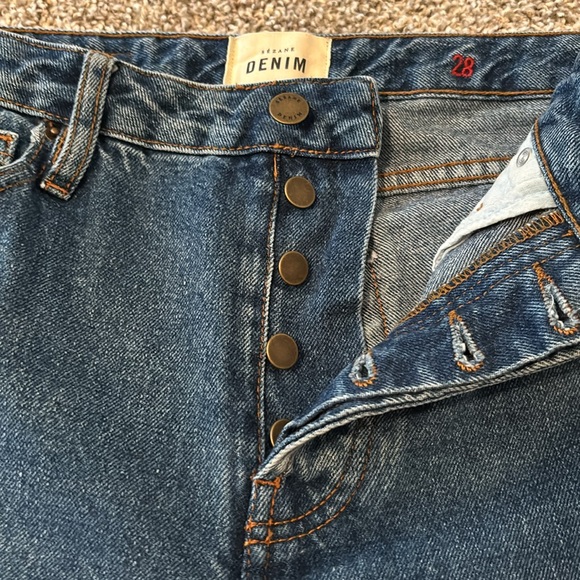 Brut Sexy jeans blue Sezane - Picture 4 of 4